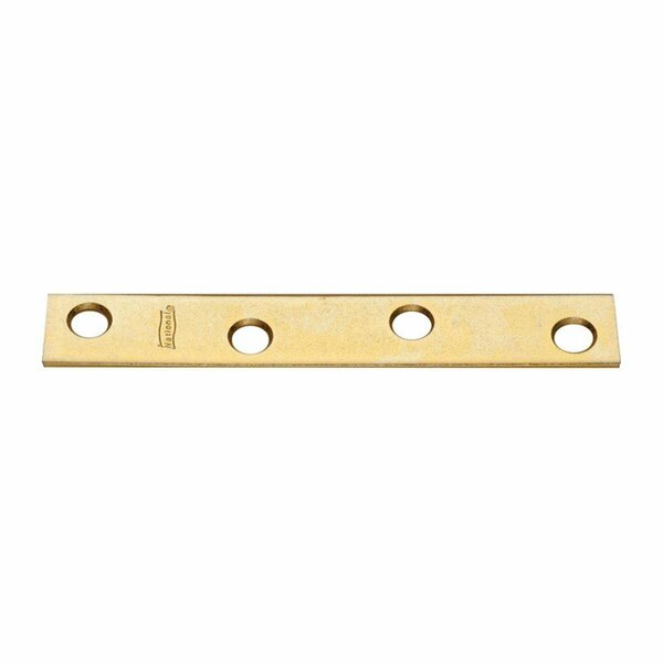 Homecare Products 4 x 0.62 in. Mending Brace - Brass - 4 x 0.62in. HO3311817
